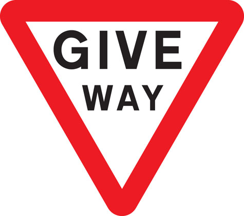 Traffic Sign - Give Way
