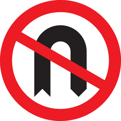 Traffic Sign - No U-turns