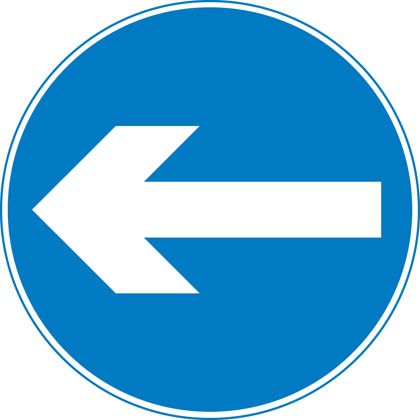Traffic Sign - Turn left