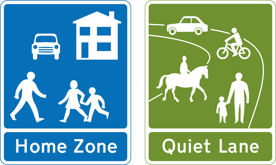 Rule 218: Home Zone and Quiet Lanes
