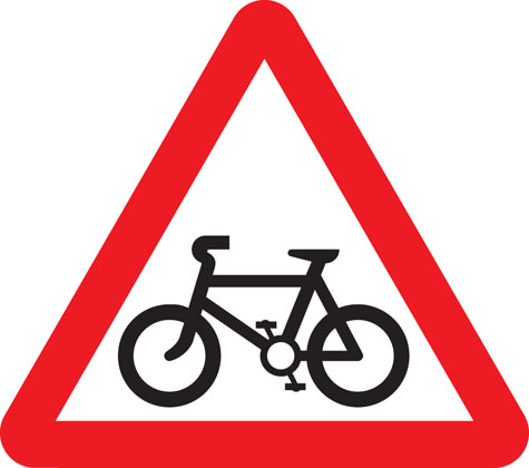 Traffic Sign - Cycle route ahead
