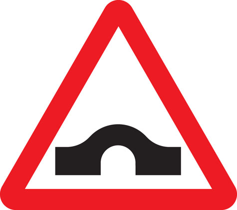 Traffic Sign - Hump bridge