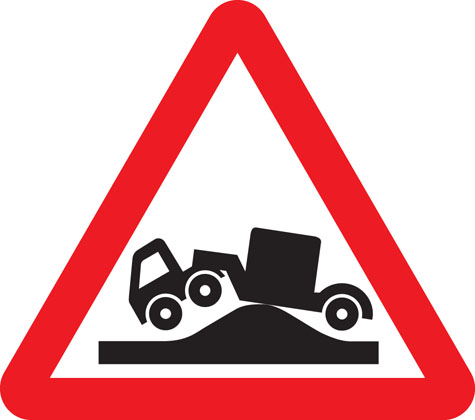 Traffic Sign - Risk of grounding