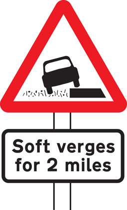 Traffic Sign - Soft verges