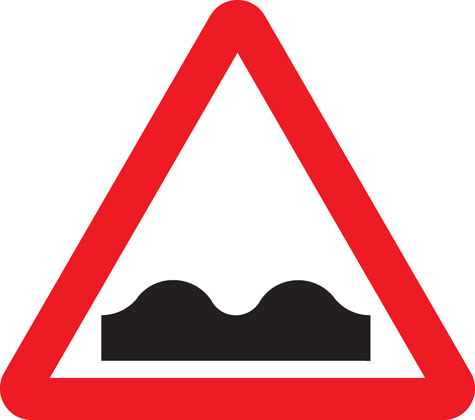 Traffic Sign - Uneven road