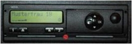 Typical digital tachograph